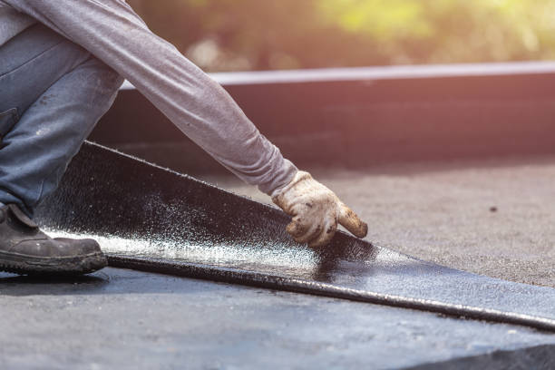 Professional Foundation Crack Repair technician working in Portageville, NY